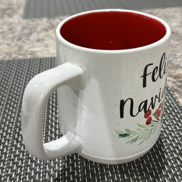 Feliz Navidad Christmas Large Coffee Tea Mug - Picture 4 of 10